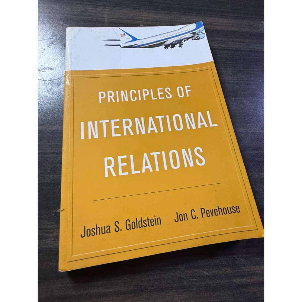 Principles of International Relations Joshua Goldstein Jon Pevehouse Textbook